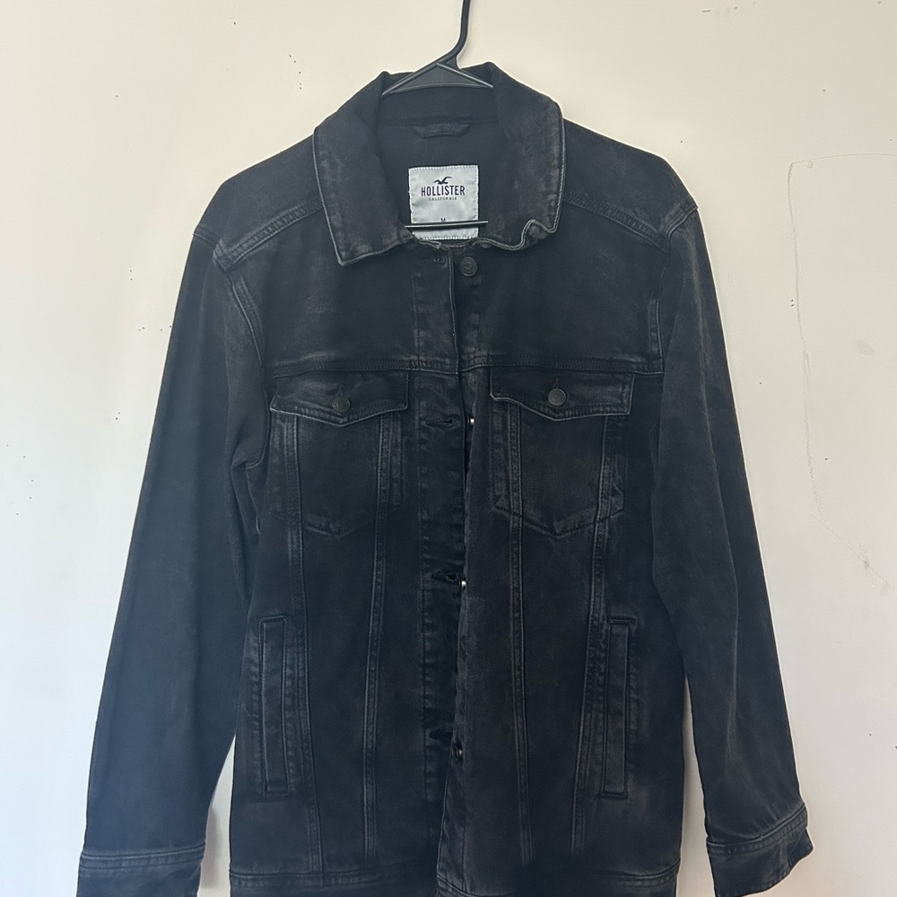 Hollister Black Denim Jacket